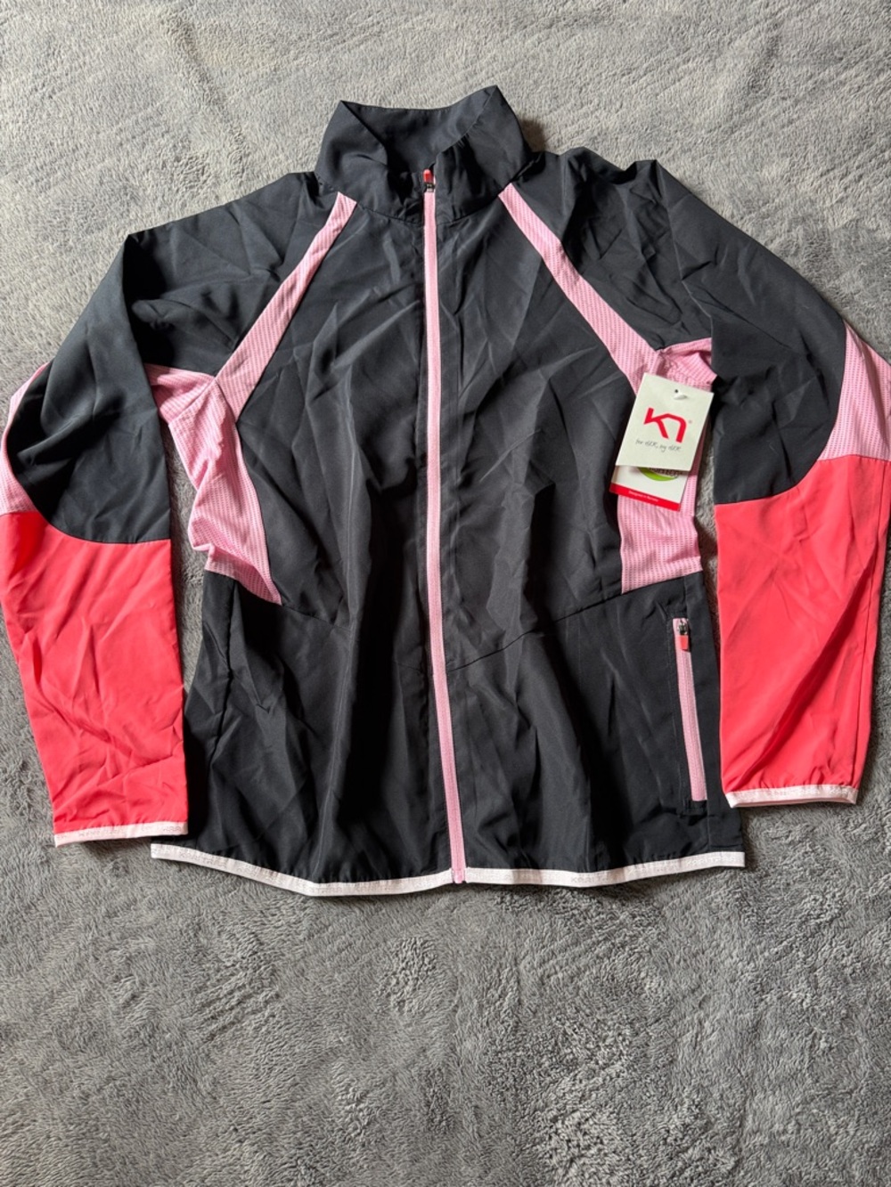 Kari Traa Molly Jacket Medium Black Pink